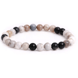 Bracelet Agate Dendritique | Lithothérapie Stéphanie