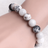 Bracelet Pierre Agate Dendritique | Lithothérapie Stéphanie