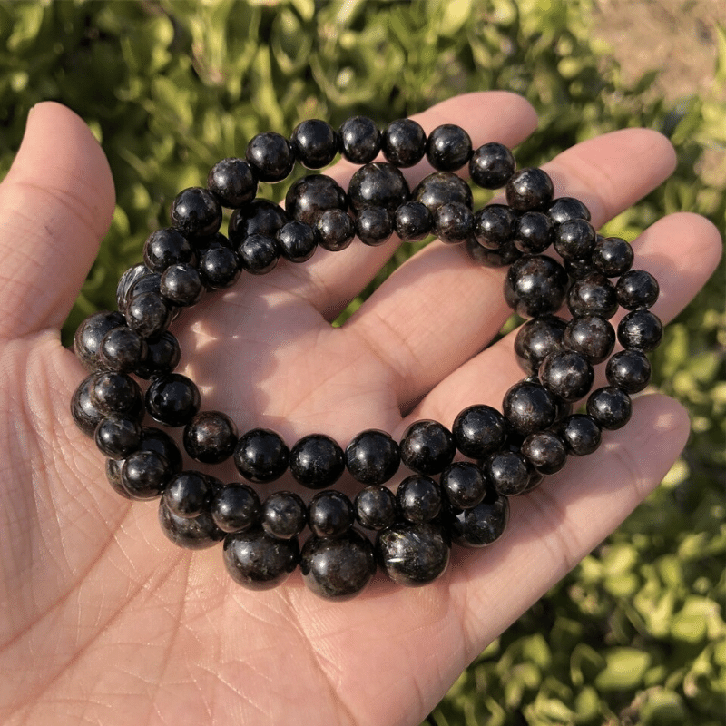 Bracelet en Astrophyllite pour Homme et Femme | Lithothérapie Stéphanie