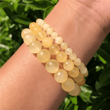 Bracelet Calcite Jaune | Lithothérapie Stéphanie