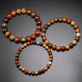 Bracelet Pierre Jaspe Picasso | Lithothérapie Stéphanie