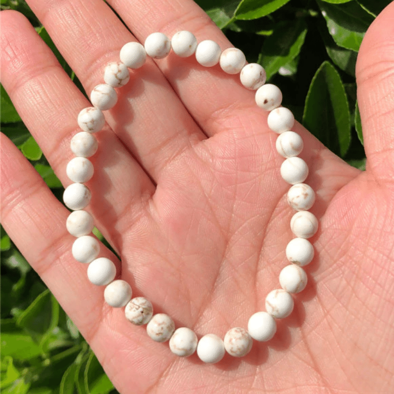 Bracelet Magnesite | Lithothérapie Stéphanie