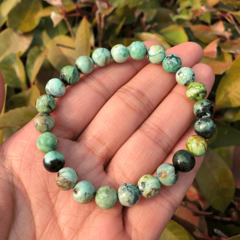 Bracelet en Variscite | Lithothérapie Stéphanie