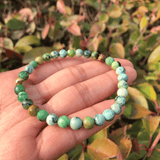 Bracelet Perles Variscite | Lithothérapie Stéphanie