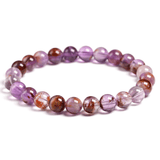 Bracelet en Auralite 23 | Perles 8MM | Lithothérapie Stéphanie