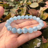 Bracelet en Célestine | Lithothérapie Stéphanie