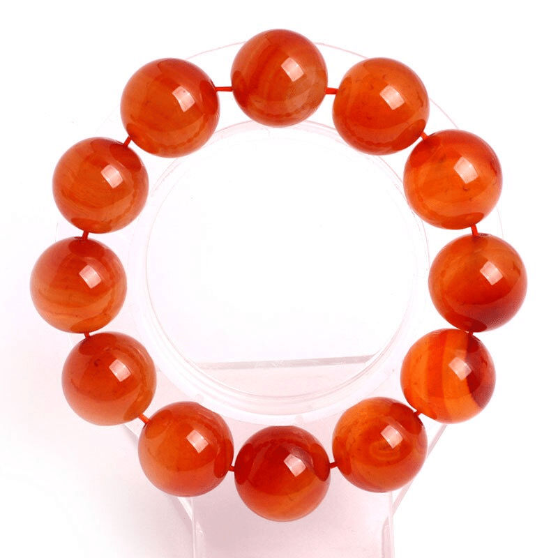 Bracelet Pierre Cornaline | Lithothérapie Stéphanie