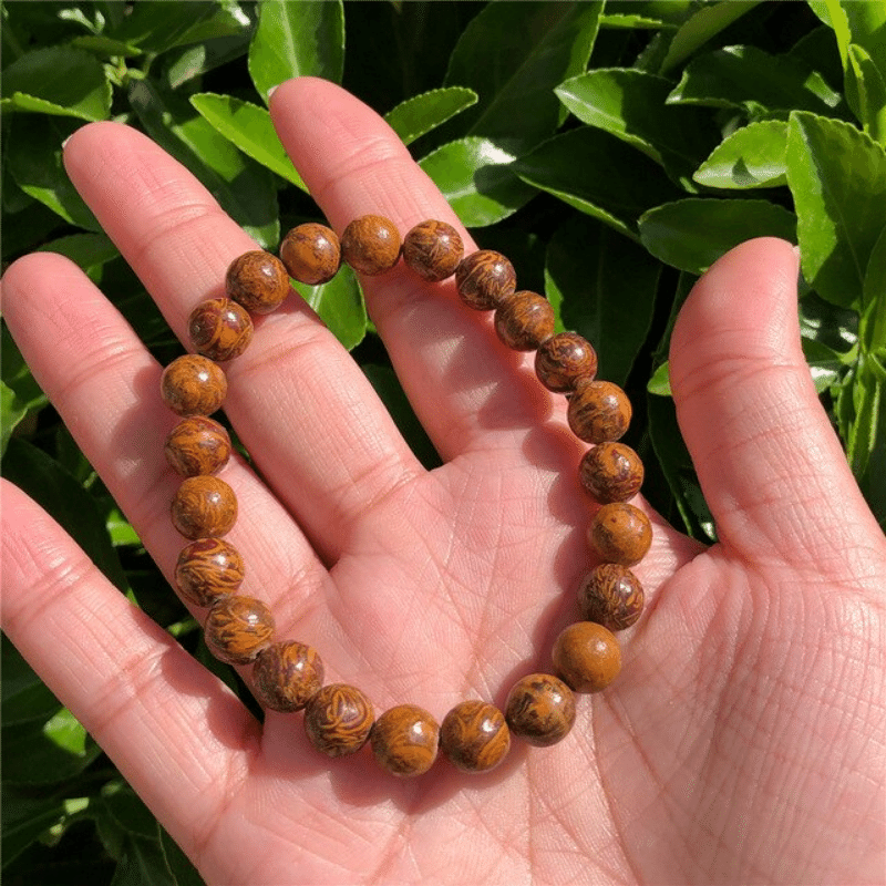 Bracelet en Jaspe Peau d'Éléphant | Lithothérapie Stéphanie