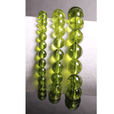 Bracelet Perles Péridot | Lithothérapie Stéphanie