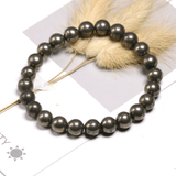 Bracelet en Pyrite | Lithothérapie Stéphanie