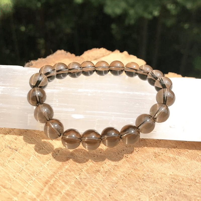 Bracelet de Quartz Fumé | Lithothérapie Stéphanie