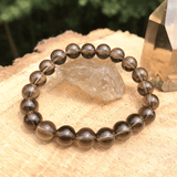 Bracelet Quartz Fumé | Lithothérapie Stéphanie