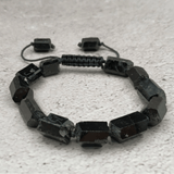 Bracelet de Tourmaline Noire Brute | Lithothérapie Stéphanie