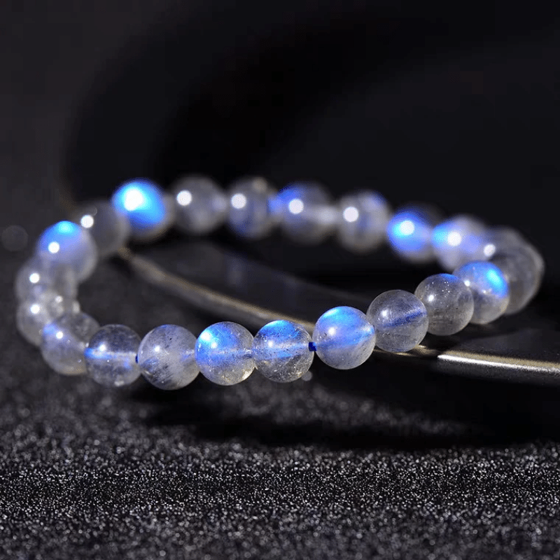 Bracelet en Labradorite Bleue | Lithothérapie Stéphanie