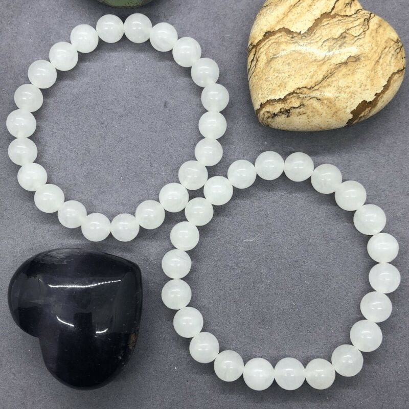 Bracelet en Sélénite de Sodium | Lithothérapie Stéphanie
