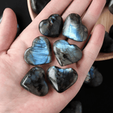 Coeur Labradorite | Lithothérapie Stéphanie