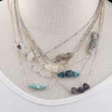 Collier Chips en Pierre Naturelle