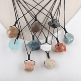 Collier Cordon en Pierre Naturelle | Lithothérapie Stéphanie