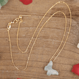Collier Papillon en Pierre Naturelle
