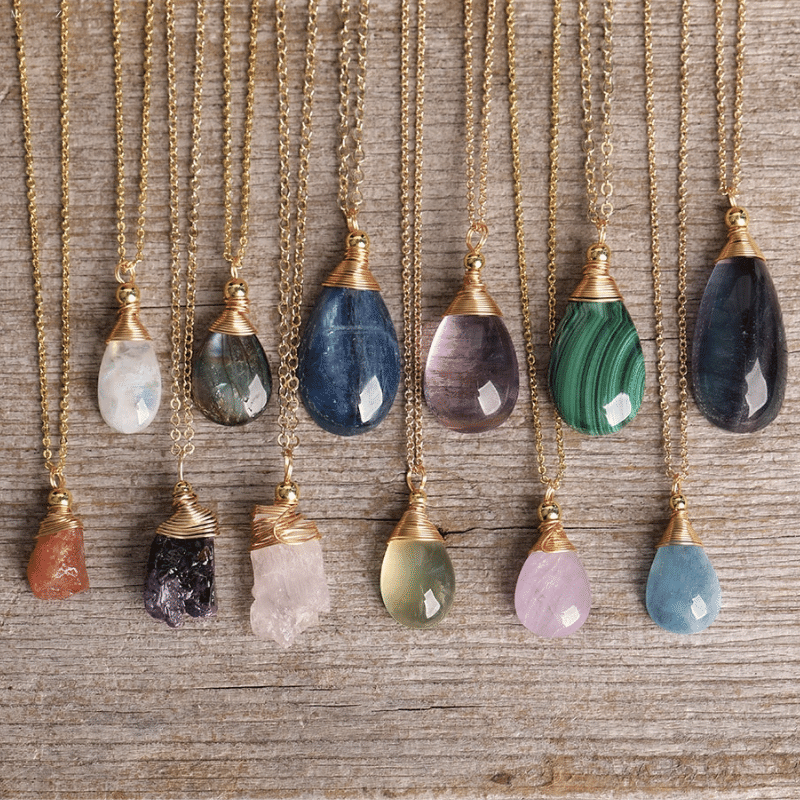 Collier en Pierre Naturelle | Lithothérapie Stéphanie