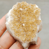 Druse de Citrine | Lithothérapie Stéphanie