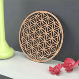 Fleur de Vie en Bois | Lithothérapie Stéphanie