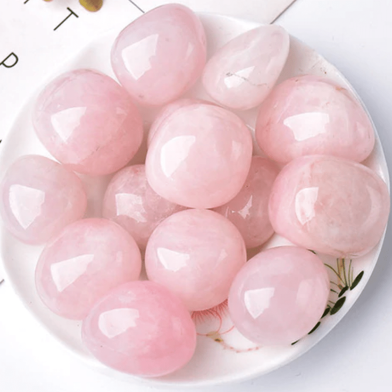 Pierre Roulée | Quartz Rose | 100g | Lithothérapie Stéphanie