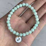 Bracelet Zodiaque en Pierre Aigue Marine | Lithothérapie Stéphanie