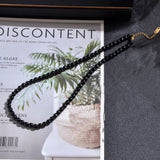Collier Ras du Cou en Onyx Noir Facetté | Lithothérapie Stéphanie